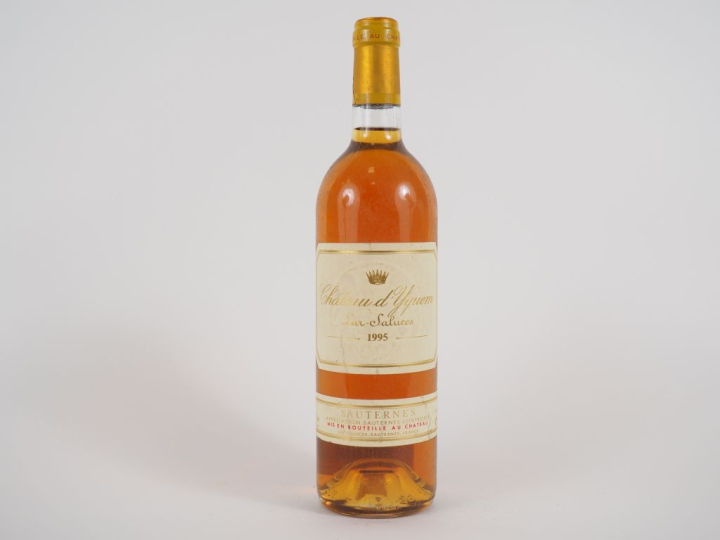 1 BOUTEILLE CHÂTEAU D'YQUEM 1er CCS SAUTERNES - 1995