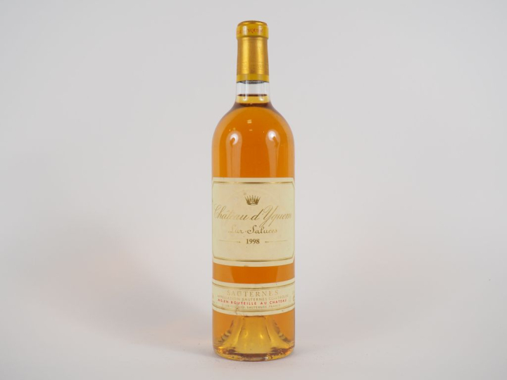 1 BOUTEILLE CHÂTEAU D'YQUEM 1er CCS SAUTERNES - 1998