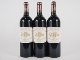 Vente aux enchères 3 BOUTEILLES CHÂTEAU MARGAUX 1er GCC MARGAUX - 2001