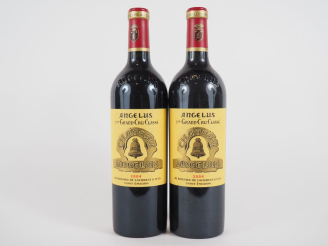 Vente aux enchères 2 BOUTEILLES CHÂTEAU ANGÉLUS 1er GCC ST ÉMILION - 2004