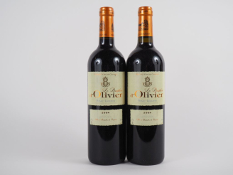 Vente aux enchères 2 BOUTEILLES LE DAUPHIN D'OLIVIER GRAVES - 2008