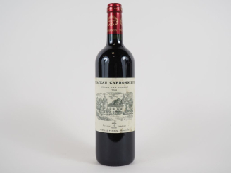 Vente aux enchères 1 BOUTEILLE CHÂTEAU CARBONNIEUX GCC GRAVES - 2009