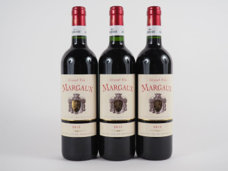 Vente aux enchères 3 BOUTEILLES GRAND VIN GINESTET MARGAUX - 2013