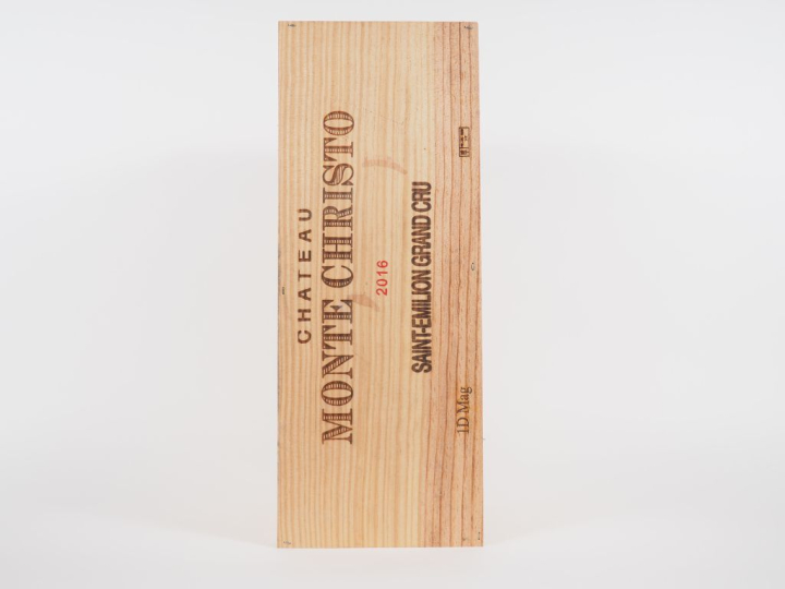 1 DOUBLE MAGNUM (3 L) CHÂTEAU MONTE CHRIST0 GC ST ÉMILION - 2016 - CBO
