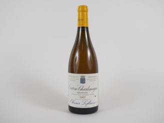 Vente aux enchères 1 BOUTEILLE CORTON CHARLEMAGNE GC OLIVIER LEFLAIVE - 2002