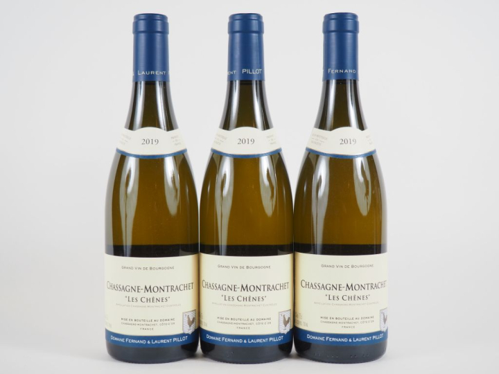 3 BOUTEILLES CHASSAGNE MONTRACHET 'LES CHÊNES' DOMAINE FERNAND   LAURE