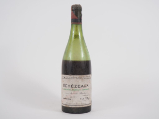 Vente aux enchères 1 BOUTEILLE ECHEZEAUX DOMAINE DE LA ROMANÉE CONTI - 1958 - GRANDE VIDA