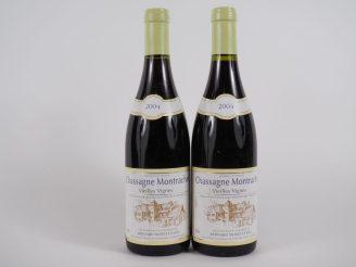 Vente aux enchères 2 BOUTEILLES CHASSAGNE MONTRACHET 'VIEILLES VIGNES' BERNARD MOREY   FI