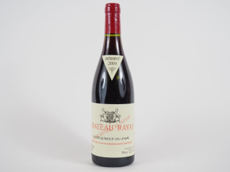 Vente aux enchères 1 BOUTELLE CHÂTEAU RAYAS CHÂTEAUNEUF DU PAPE - 2009  - ETLD/ETL FROISS