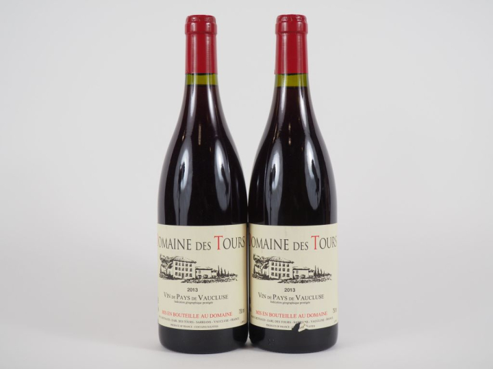 2 BOUTEILLES DOMAINE DES TOURS EMMANUEL REYNAUD - 2013 - 1 ETLA