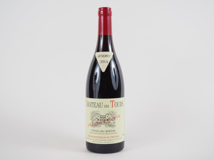 1 BOUTEILLE CHÂTEAU DES TOURS 'GRANDE RÉSERVE' EMMANUEL REYNAUD - 2014