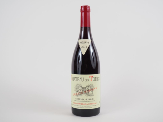 Vente aux enchères 1 BOUTEILLE CHÂTEAU DES TOURS 'GRANDE RÉSERVE' EMMANUEL REYNAUD - 2014