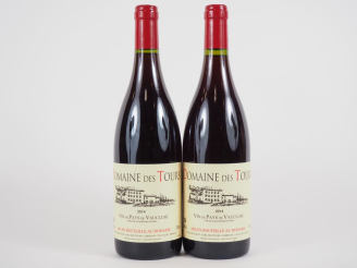 Vente aux enchères 2 BOUTEILLES DOMAINE DES TOURS EMMANUEL RAYNAUD - 2014