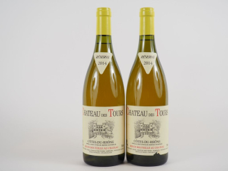 Vente aux enchères 2 BOUTEILLES CHÂTEAU DES TOURS 'GRANDE RÉSERVE' BLANC EMMANUEL REYNAUD
