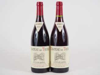 Vente aux enchères 2 BOUTEILLES CHÂTEAU DES TOURS 'RÉSERVE' EMMANUEL RAYNAUD - 2014
