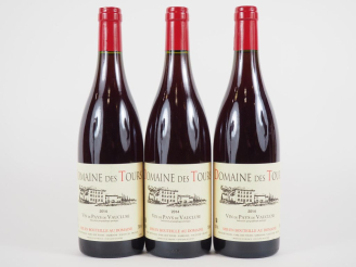 Vente aux enchères 3 BOUTEILLES DOMAINE DES TOURS EMMANUEL RAYNAUD - 2014
