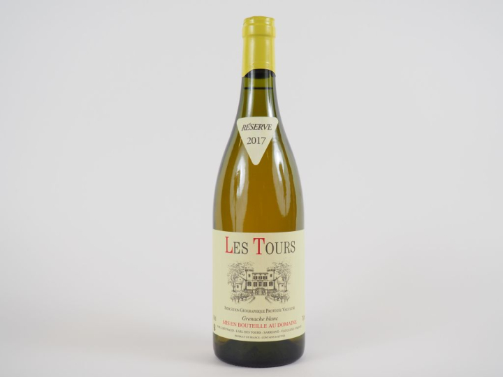 1 BOUTEILLE LES TOURS 'RÉSERVE' BLANC EMMANUEL REYNAUD - 2017 - CAPSUL