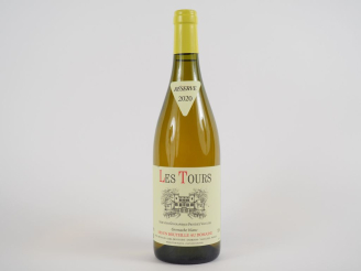 Vente aux enchères 1 BOUTEILLE LES TOURS 'RÉSERVE' BLANC EMMANUEL REYNAUD - 2020