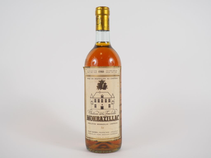 1 BOUTEILLE CHÂTEAU DE LA FONVIEILLE MONBAZILLAC - 1966