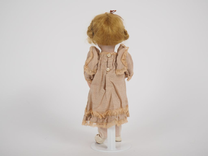 Bébé Jumeau période SFBJ marqué 1907 1, tête porcelaine bouche ouverte