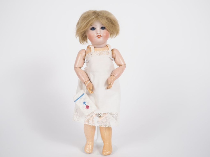  Jolie poupée SFBJ moule 60 de 1923 tête porcelaine bouche ouverte ave