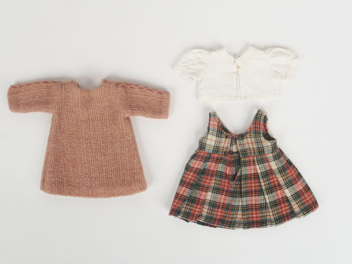 « Spahi », manteau de lainage vieux rose. Très bel état. 1939-1940. On