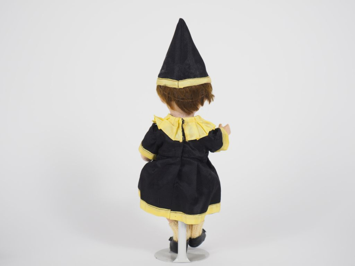 Petite poupée Googly Armand Marseille tête porcelaine bouche fermée au