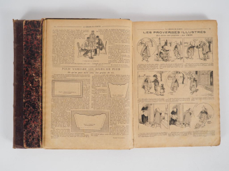 Vente aux enchères La Semaine de Suzette. 2 vol. Année 1905. Avec manques
