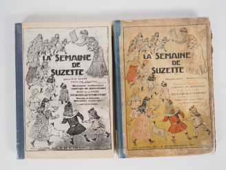 Vente aux enchères La Semaine de Suzette. 2 vol. Année 1906. Relié. Bel état dont relié …