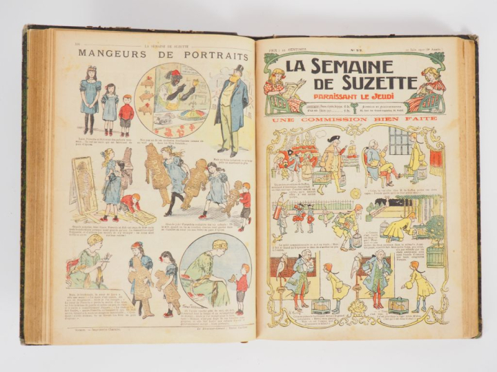 La Semaine de Suzette. 1 vol. Année 1910. Lié