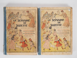 Vente aux enchères La Semaine de Suzette. 2 vol. Année 1910. Lié
