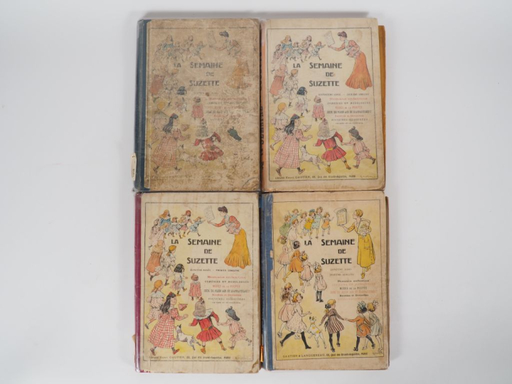 La Semaine de Suzette. 4 vol. Année 1918 et 1919