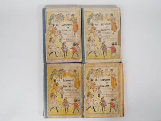 Vente aux enchères La Semaine de Suzette. 4 vol. Année 1928 et 1929