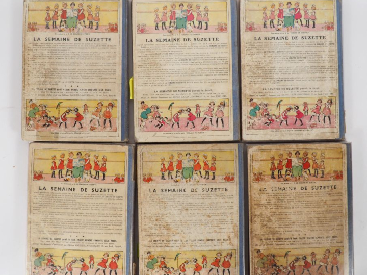 La Semaine de Suzette. 6 vol. Année 1936, 1937 et 1938