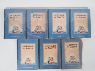 Vente aux enchères La Semaine de Suzette. 11 vol. De l'année 1947 à 1952