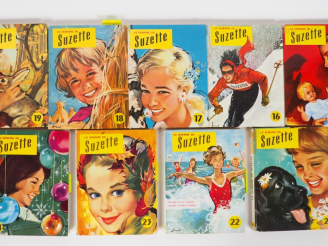 Vente aux enchères La Semaine de Suzette.9 vol. du 7 août 1958, vol du 25 août 1960