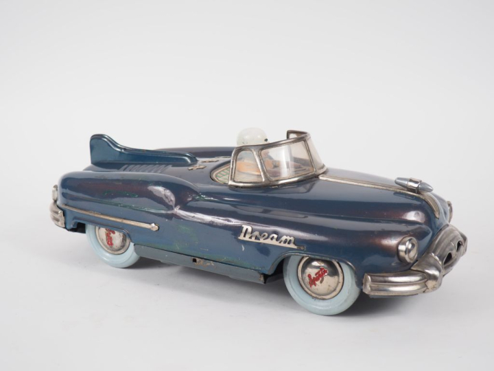 Nomura Japan DREAM Sport, voiture de l’espace en tôle lithographié ble