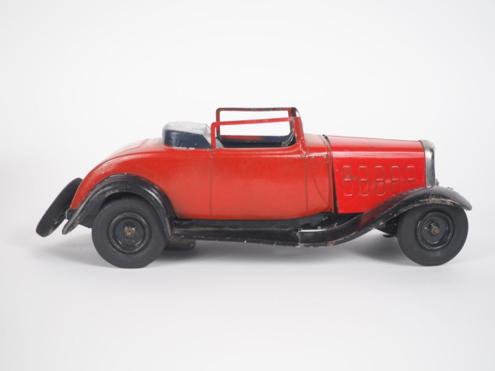 JOUETS André CITROEN dans sa boite, Citroën Rosalie roadster avec mote
