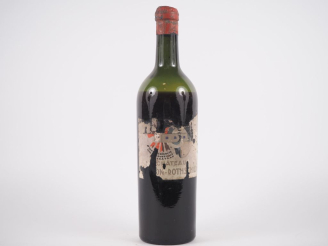 Vente aux enchères 1 BOUTEILLE CHÂTEAU MOUTON ROTHSCHILD 1er GCC PAUILLAC - 1924 - PRÉSUM
