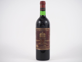 Vente aux enchères 1 BOUTEILLE CHÂTEAU LA ROSE TRINTAUDON CB HAUT MÉDOC - 1976 - BG/ELA
