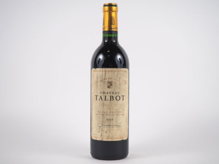 1 BOUTEILLE CHÂTEAU TALBOT GCC ST JULIEN - 1990 - ELS