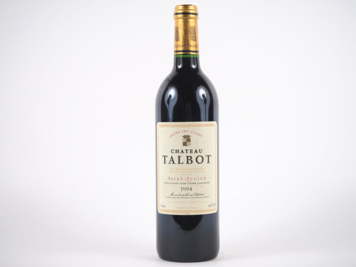 1 BOUTEILLE CHÂTEAU TALBOT GCC ST JULIEN - 1994