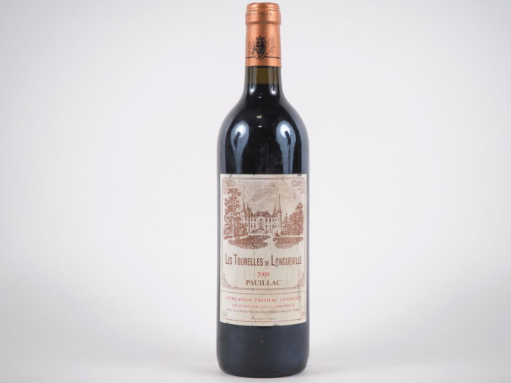 1 BOUTEILLE LES TOURELLES DE LONGUEVILLE PAUILLAC - 2000