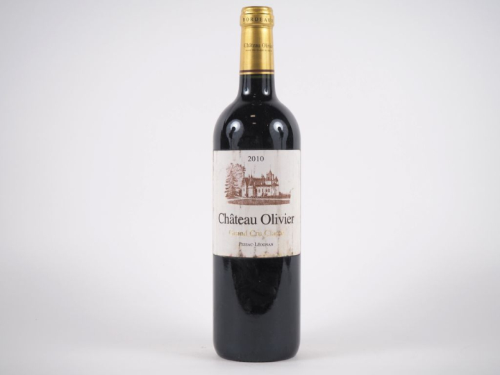 1 BOUTEILLE CHÂTEAU OLIVIER GCC GRAVES - 2010 - ELT