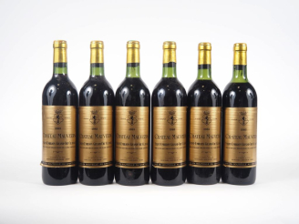 Vente aux enchères 6 BOUTEILLES CHÂTEAU MAUVEZIN GC ST ÉMILION - 1983 - 3 BG/1 LB/1 HEP 