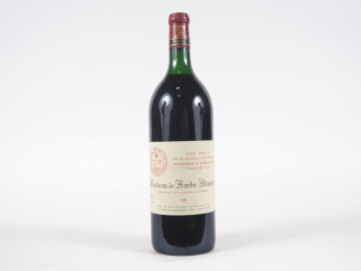 Vente aux enchères 1 MAGNUM CHÂTEAU DE BARBE BLANCHE LUSSAC ST ÉMILION - 1989 - CBO 