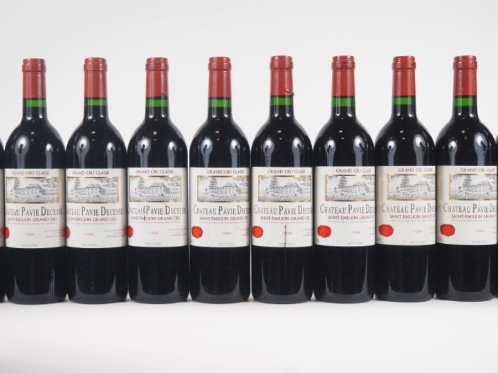 10 BOUTEILLES PAVIE DECESSE GCC ST ÉMILION - 1994 