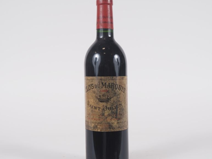 1 BOUTEILLE CLOS DU MARQUIS ST JULIEN - 1998 - ETS 