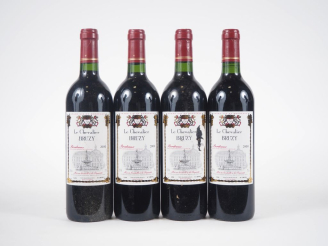Vente aux enchères 4 BOUTEILLES LE CHEVALIER BRUZY - 2000 - 1 EA 