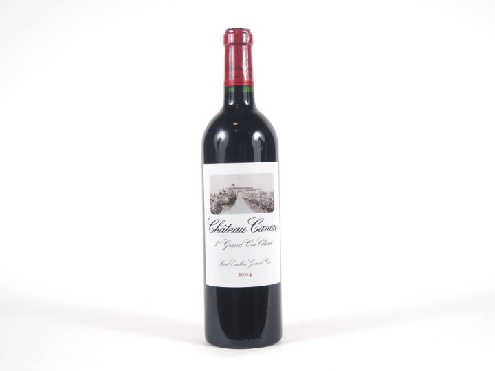 1 BOUTEILLE CHÂTEAU CANON 1er GCC ST ÉMILION - 2004 